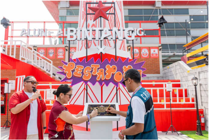 Peresmian Tugu di alun-alun bintang2