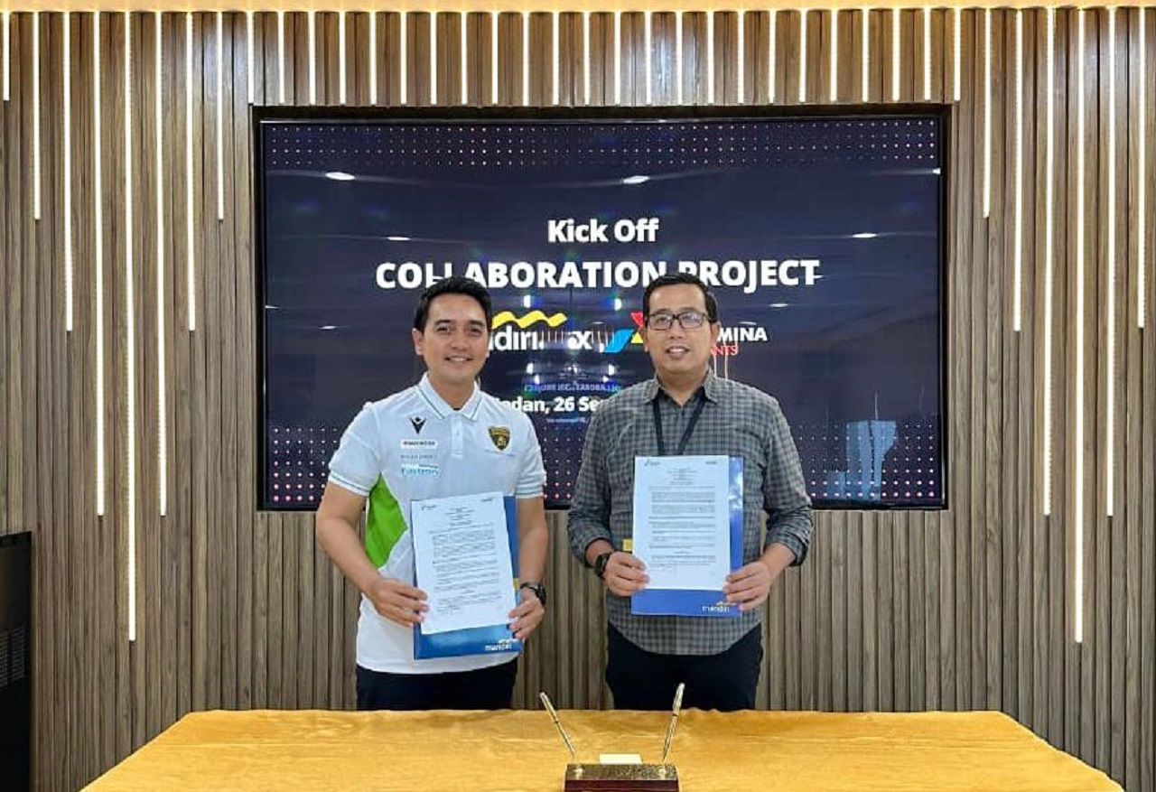 Bank Mandiri dan Pertamina Lubricants Perkuat Sinergi Ekosistem Bisnis, Dorong Pertumbuhan Ekonomi Kerakyatan di Sumut