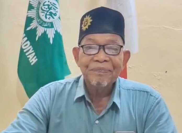 Ketua PD Muhammadiyah Kabupaten Labuhanbatu Johan S. (Fajar/Sumut Pos)