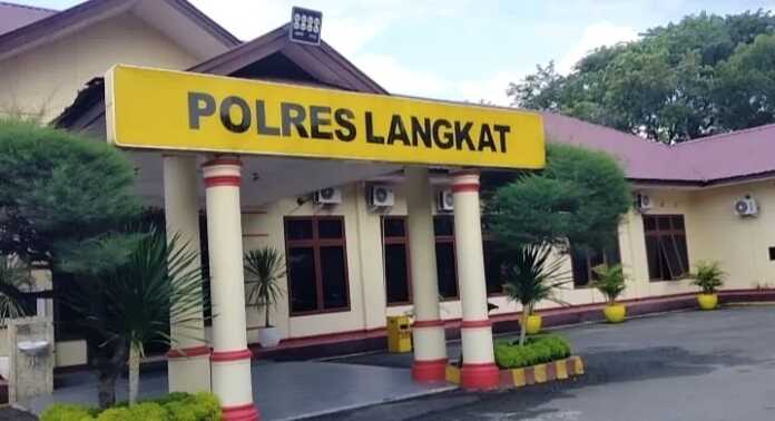 Satresnarkoba Markas Polres Langkat di Stabat.(Istimewa)