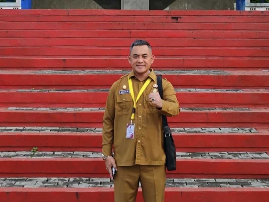 Plh Sekda Binjai, Chairin Simanjuntak saat mengikuti retreat di IPDN Jatinangor, Sumedang, Jawa Barat. (Istimewa/Sumut Pos)