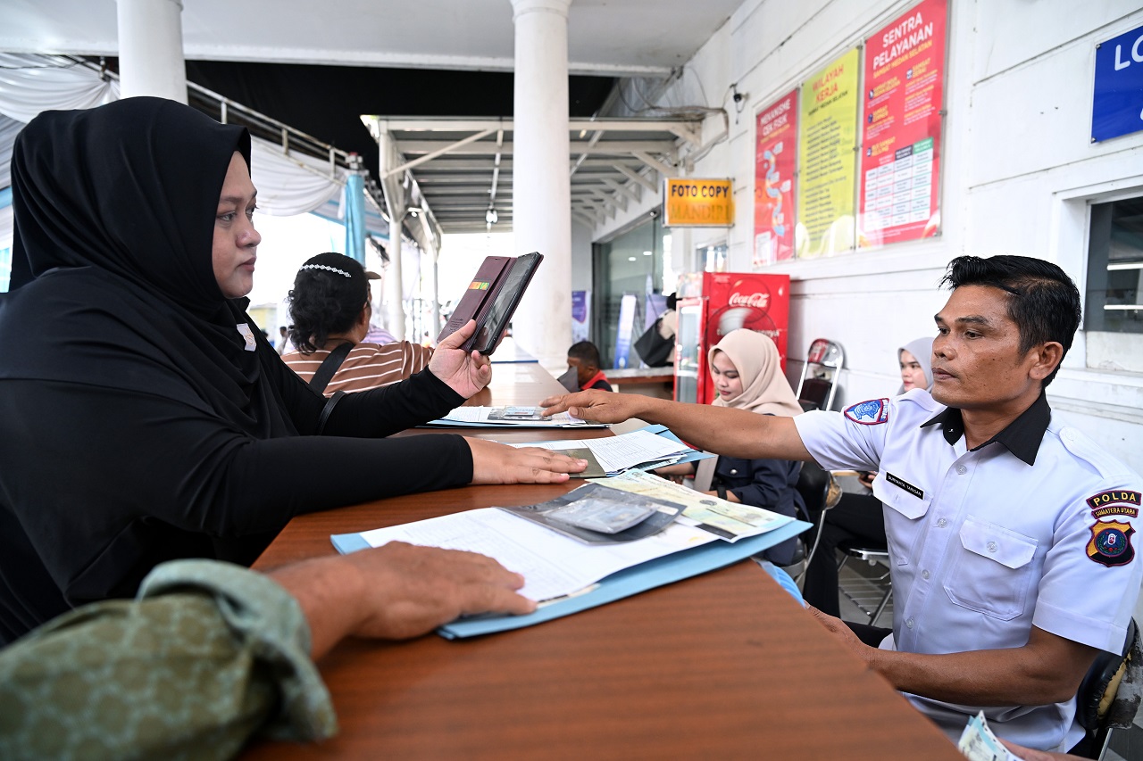 Pendapatan Pajak Kendaraan Sumut Naik Berkat Program Pemutihan, Capai Rp8 Miliar per Hari