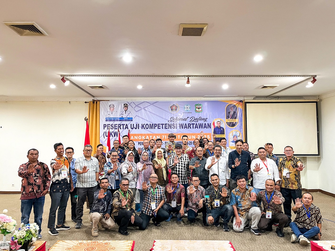 Sekjend PWI Pusat Apresiasi UKW di Pematangsiantar, Dari 27 Peserta, 23 Dinyatakan Berkompeten