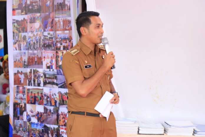 Ratusan guru ngaji dari seluruh kecamatan di Kota Binjai menerima tali asih dari Pemko Binjai. (DISKOMINFO BINJAI/SUMUT POS)