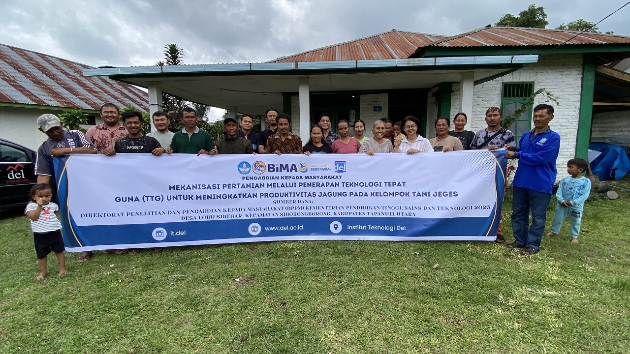 Mekanisasi Pertanian Melalui Penerapan Teknologi Tepat Guna (TTG) Untuk Meningkatkan Produktivitas Jagung Pada Kelompok Tani Jeges Program Pengabdian Kepada Masyarakat BIMA 2025 Didanai Oleh KEMDIKTISAINTEK