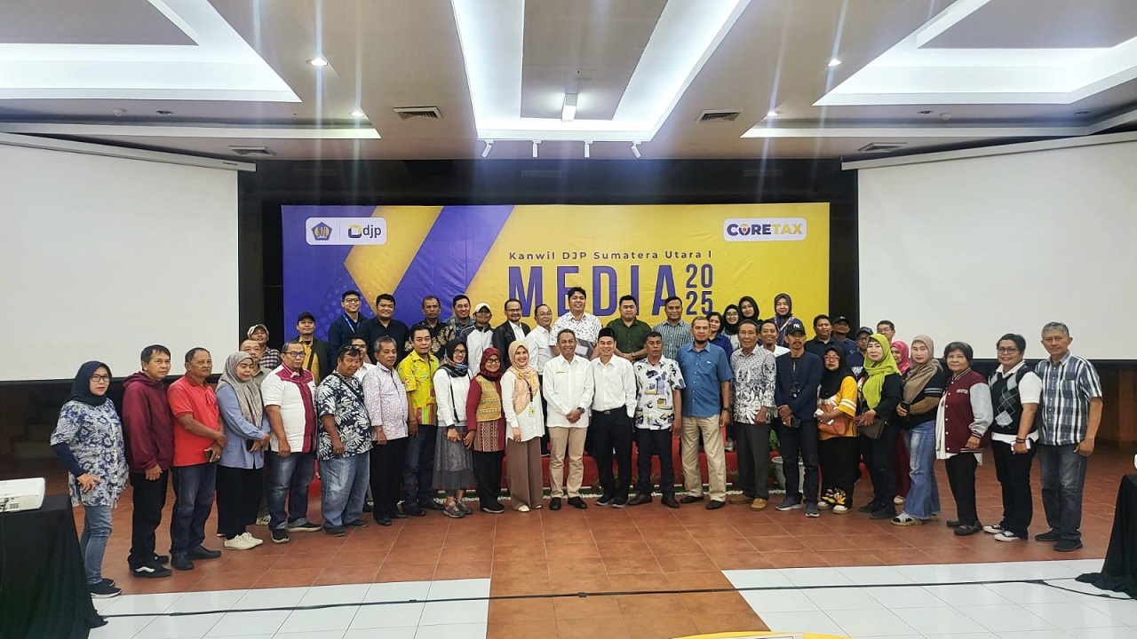 Wujudkan Layanan Pajak Terbuka dan Modern, DJP Sumut I Perkuat Sinergi dengan Media