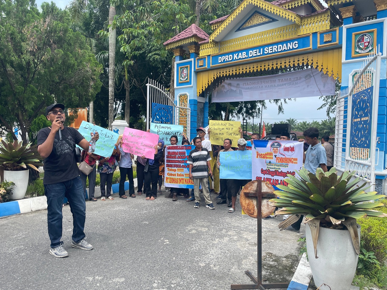 Harapan Warga Desa Pujimulyo, Sunggal, Cabut Izin PT LIN