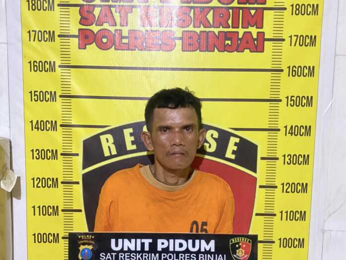 DITANGKAP: Pelaku curanmor diamankan personel Polres Binjai.(Istimewa)