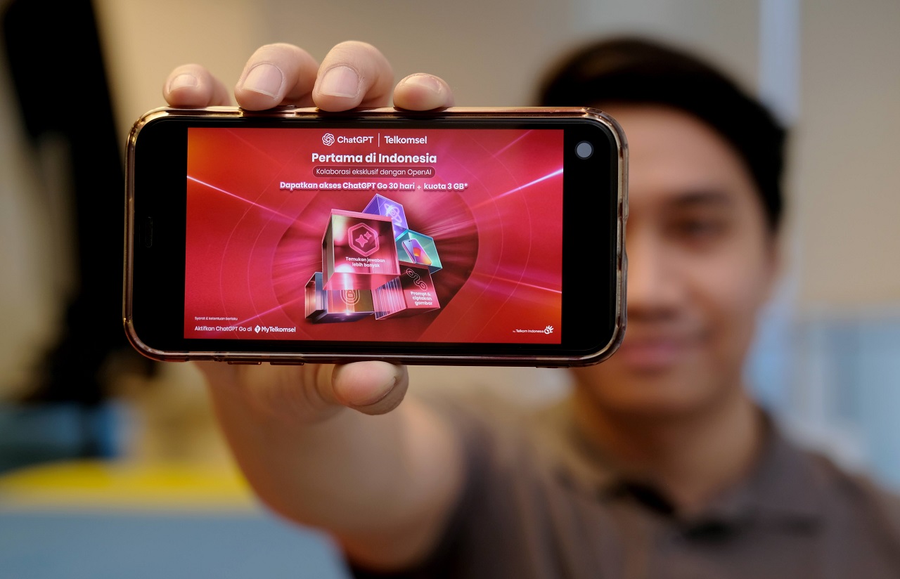 Telkomsel & OpenAI Hadirkan Promo Bundel ChatGPT Go yang Lebih Terjangkau Mulai Rp50.000 di Indonesia, Pertama di Asia Tenggara