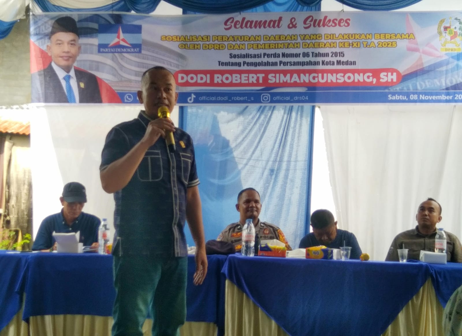 Dodi Simangunsong Ajak Warga Wujudkan Kota Bersih Lewat Gerakan Bank Sampah