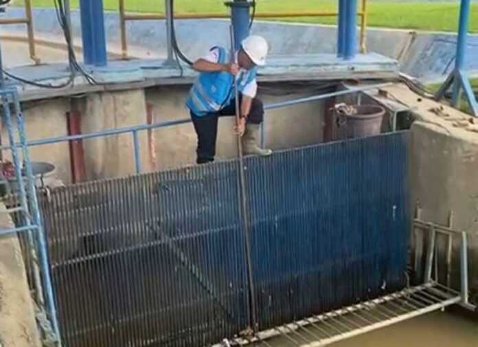 PERAWATAN: Perumda Tirtanadi akan melakukan pencucian reservoar 2 di IPAM Sunggal. (ISTIMEWA)