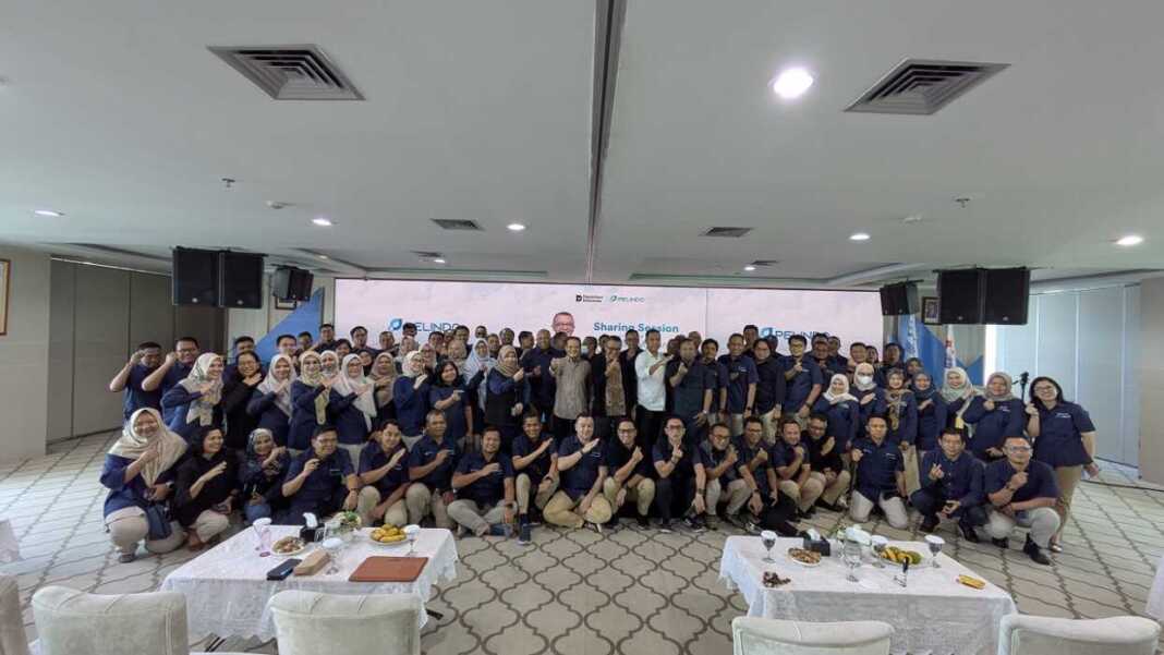SHARING: PT Pelabuhan Indonesia (Persero) atau Pelindo Regional 1 menggelar Sharing Session bersama Direktur Operasi di Gedung Grha Pelindo Regional 1, Belawan, Selasa (4/11/2025).