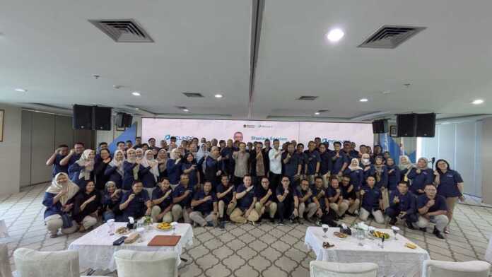 SHARING: PT Pelabuhan Indonesia (Persero) atau Pelindo Regional 1 menggelar Sharing Session bersama Direktur Operasi di Gedung Grha Pelindo Regional 1, Belawan, Selasa (4/11/2025).
