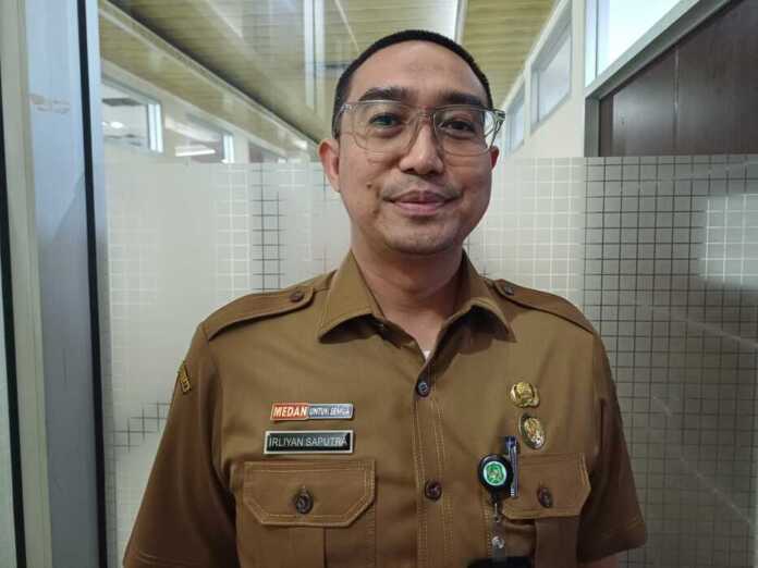 Plt Kadis Kesehatan Kota Medan, dr Irliyan Saputra Sp.OG. (Markus Pasaribu/Sumut Pos)