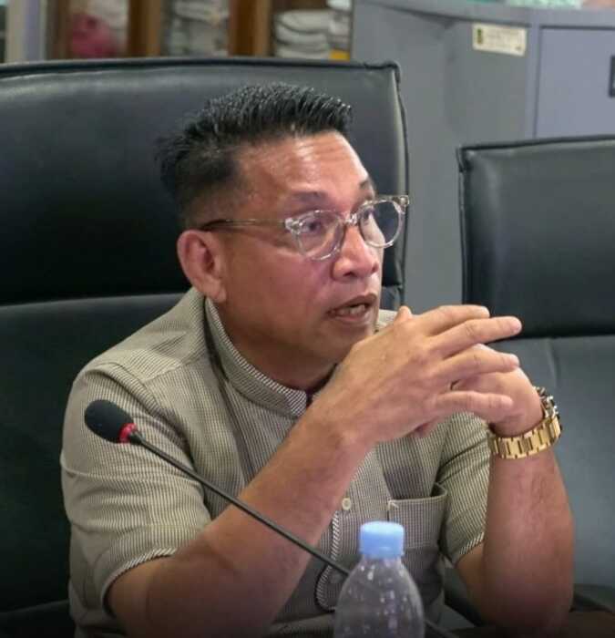 Teks foto: Anggota DPRD Kota Medan, Edwin Sugesti Nasution.