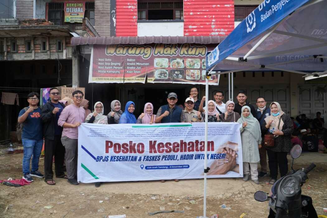 BPJS Kesehatan Buka Posko Layanan Kesehatan Gratis bagi Korban Bencana Aceh dan Sumut