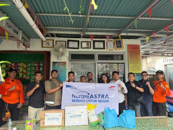 BANTUAN:Astra melalui Nurani Astra, menyalurkan bantuan bencana banjir bandang dan tanah longsor untuk wilayah Aceh, Sumatra Utara, dan Sumatra Barat.