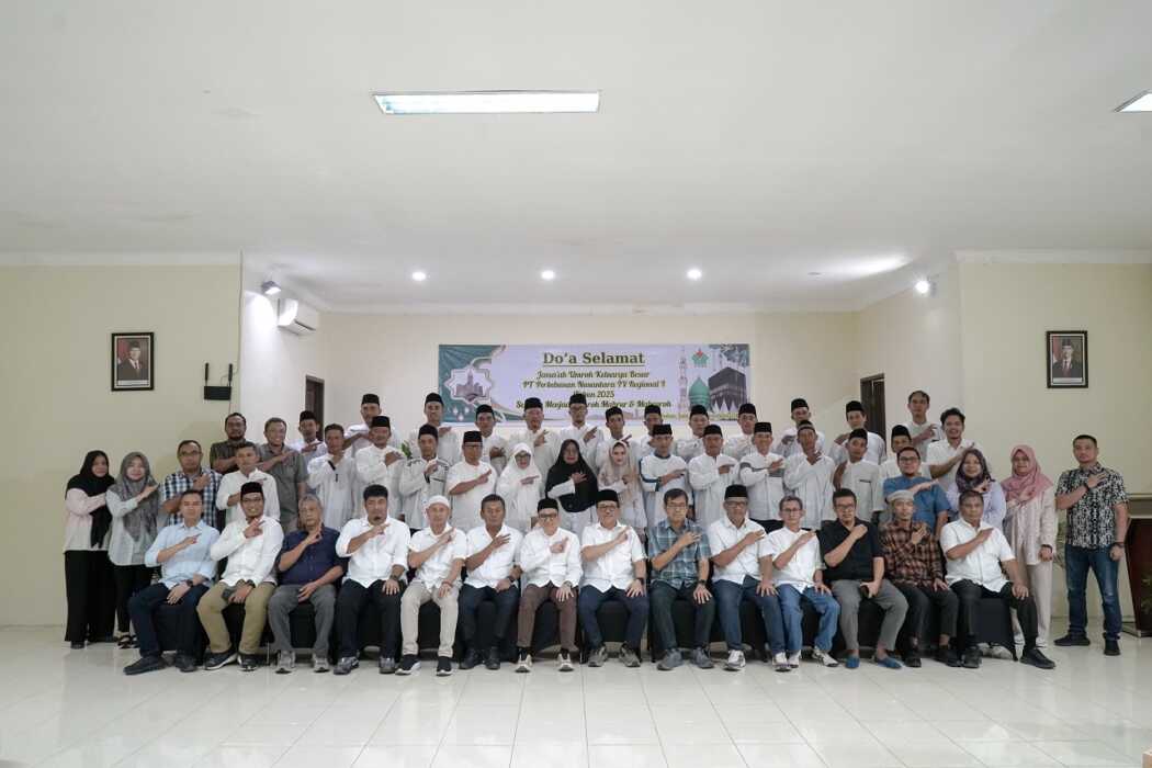 PTPN IV Regional I Berangkatkan Pemanen dan Penderes Terbaik Pergi Umroh