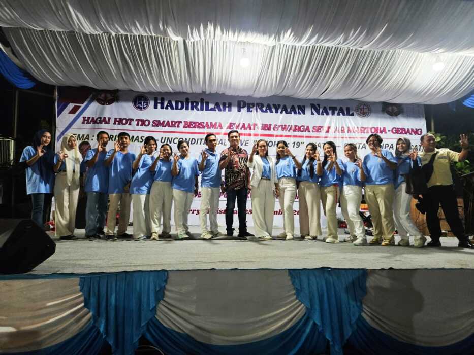 Gelar Perayaan Natal, Ketua Yayasan Hagai Hot Tio School Harapkan Lulusannya Jadi Generasi Unggul