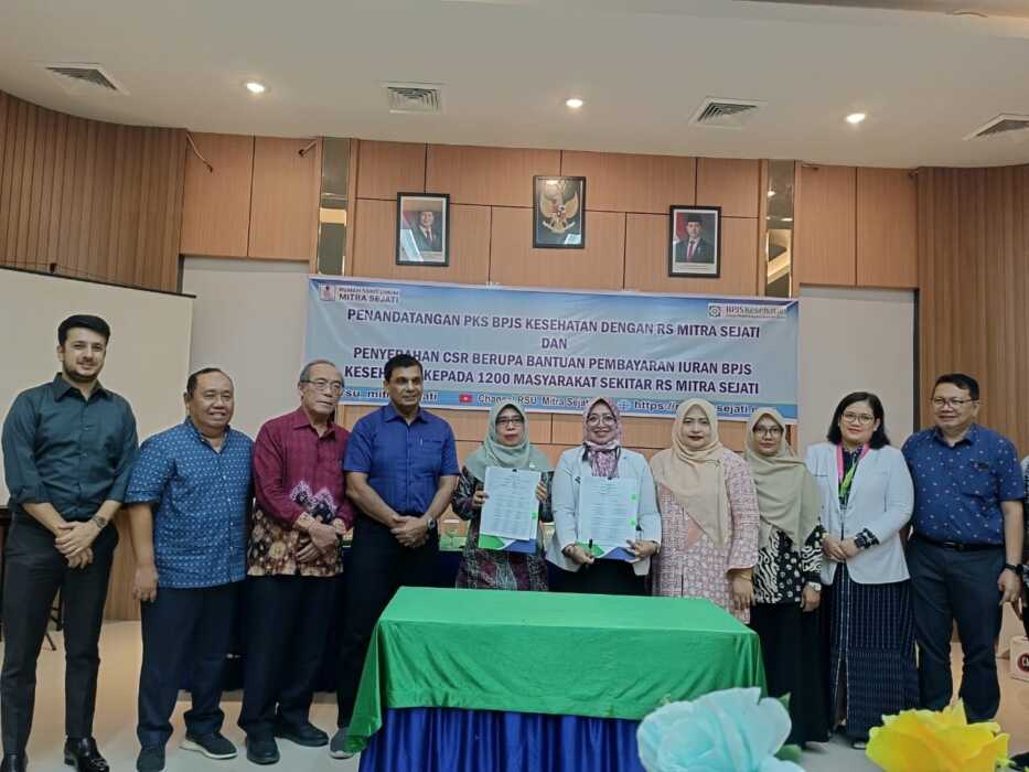 RSU Mitra Sejati Salurkan CSR, 1.200 Warga Medan Johor Terbantu Iuran BPJS Kesehatan