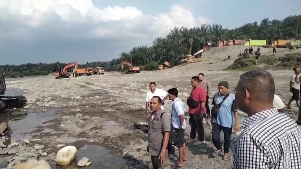 Hanya Satu Alat Berat Diamankan, Penindakan Galian C Ilegal di Bahorok Dipertanyakan