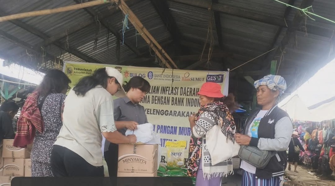 Kendalikan Inflasi di Ramadan & Idulfitri, TPID Dairi Gelar Gerakan Pangan Murah