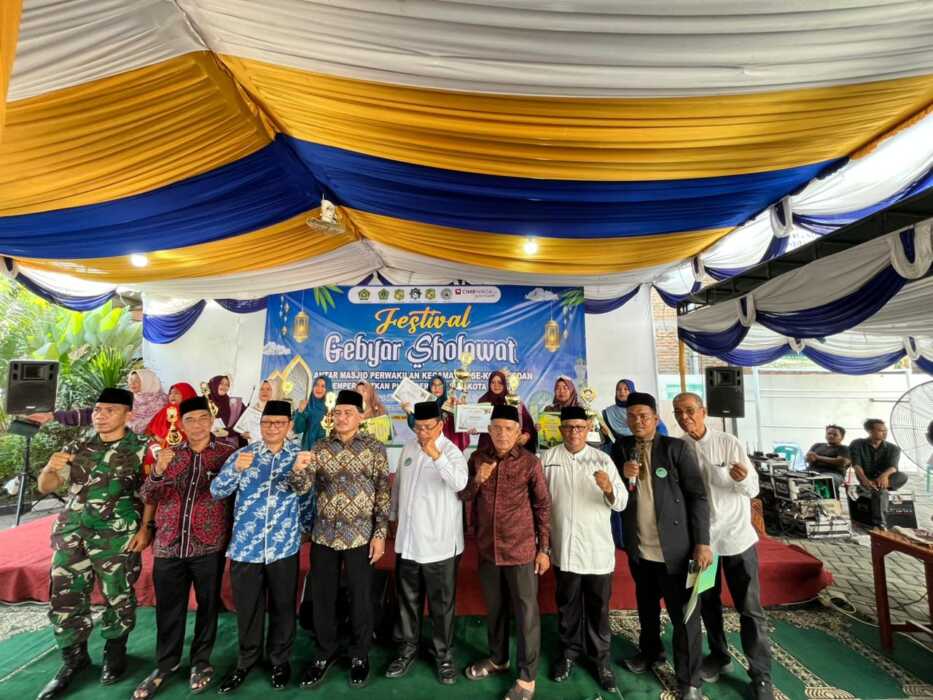 Festival Gebyar Sholawat se-Kota Medan Sukses, Ukhuwah Muslimin Medan Johor Tampil sebagai Juara Umum