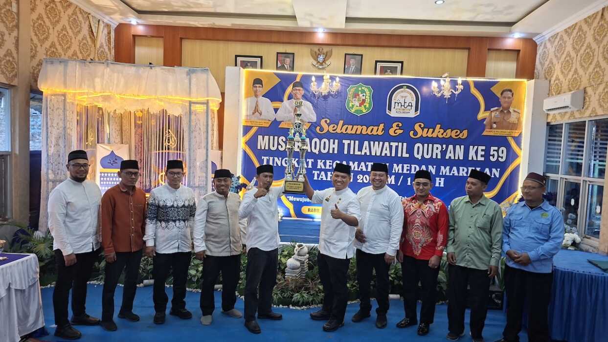 Camat Medan Marelan Berharap Tanah Enam Ratus Jadi yang Terbaik di MTQ ke-59 Tingkat Kota Medan