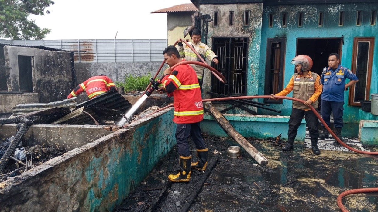 Kebakaran Rumah di Pantailabu, Pasutri Tewas Terpanggang