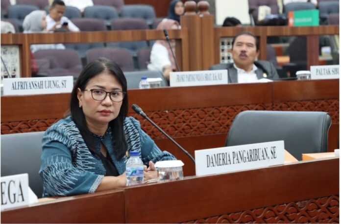 Anggota Komisi E DPRD Sumut, Dameria Pangaribuan