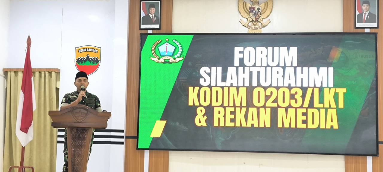 Dandim Langkat Perkuat Sinergi dengan Media
