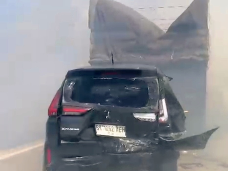 Asap Bakar Tebu Picu Laka Beruntun di Tol Binjai–Langsa,  Polisi Sebut Jarak Pandang Terganggu