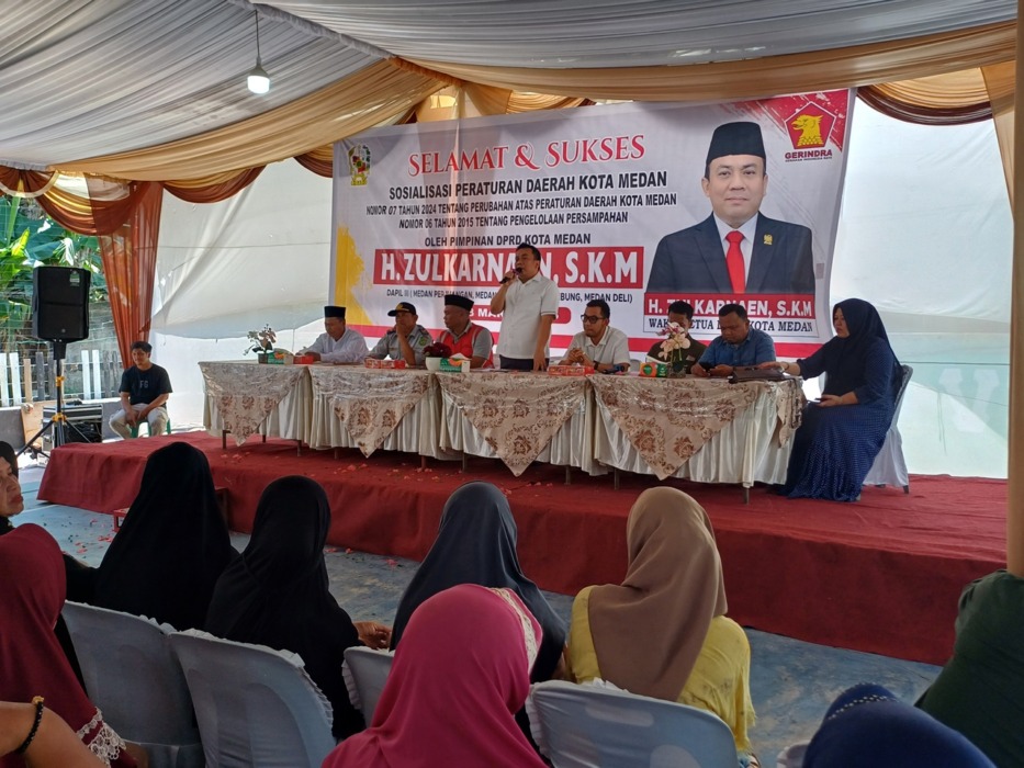 Warga Medan Deli Keluhkan Sampah, Zulkarnaen Desak Pemko Lengkapi Fasilitas