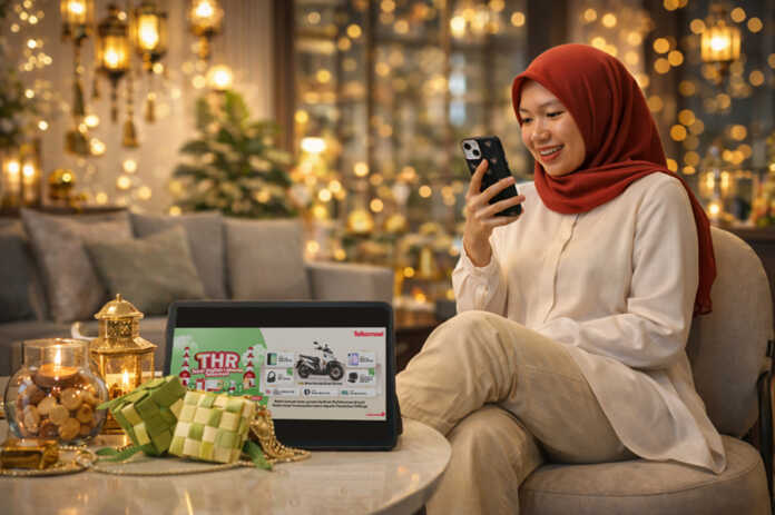 Telkomsel menghadirkan Program THR sebagai bentuk apresiasi kepada pelanggan setia dengan hadiah utama berupa satu unit motor New Honda Beat Streat yang dapat diikuti pelanggan mulai 14 – 28 Maret 2026 melalui pembelian paket di Aplikasi MyTelkomsel atau by.U.