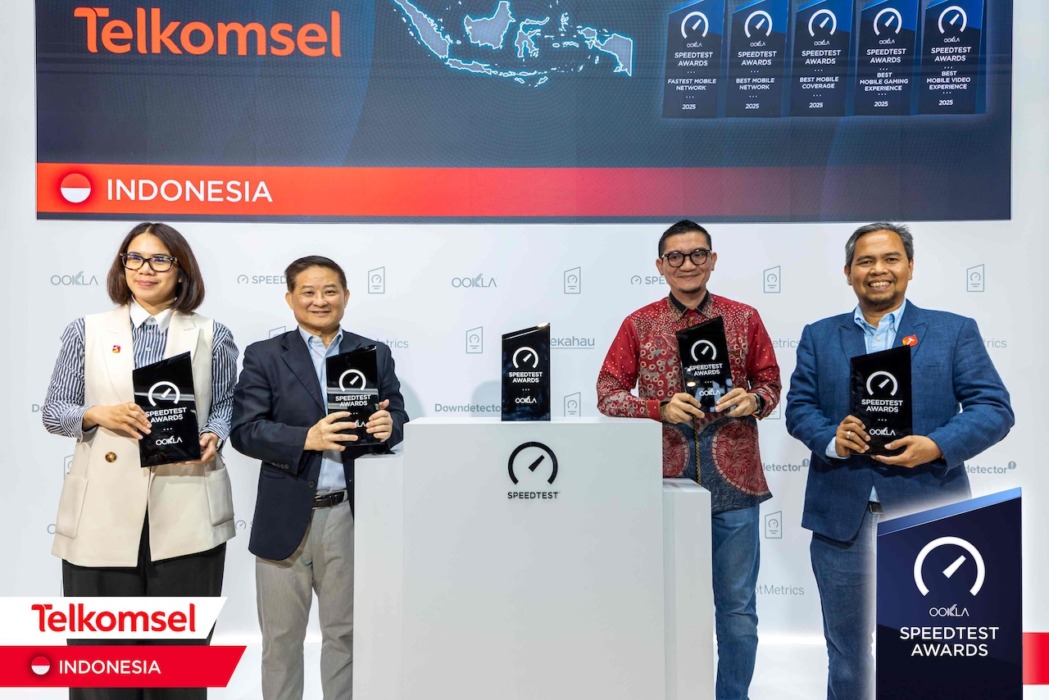 5 Penghargaan dari Ookla Speedtest Awards™ 2026: Telkomsel Punya Jaringan Lebih Cepat, Video Lebih Mulus, Gaming Lebih Responsif