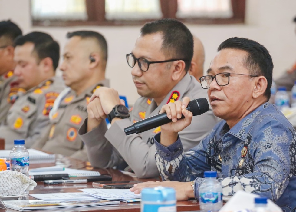 HADIRI: Wakil Wali Kota Medan Zakiyuddin Harahap hadiri TFG SispamKota.