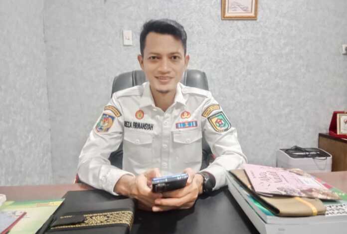 Kadis Perkim dan LH kabupaten Serdang Bedagai ,Reza Firmansyah. ( Fad ) Kadis Perkim dan LH kabupaten Serdang Bedagai ,Reza Firmansyah. ( Fad )