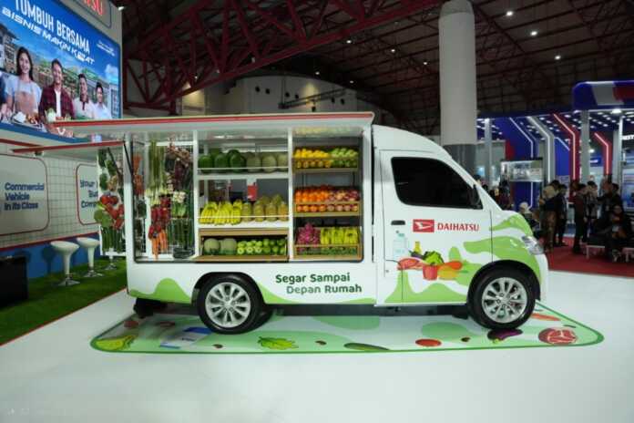 Gran Max Mobile Market, mobil konsep yang dimodifikasi menjadi minimarket berjalan