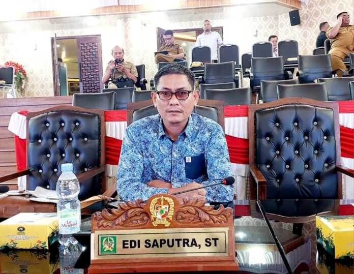 Anggota DPRD Medan Edi Saputra.