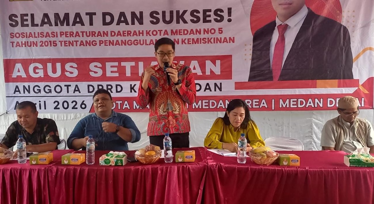 Sosialisasikan Perda Kemiskinan, Agus Setiawan Siap Kawal Penyaluran PKH Medan Makmur untuk Lansia dan Disabilitas