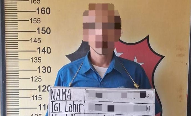 DIAMANKAN: Pencuri material bangunan dan elektronik di Labuhan Deli yang berhasil diamankan polisi. Istimewa/Sumut Pos