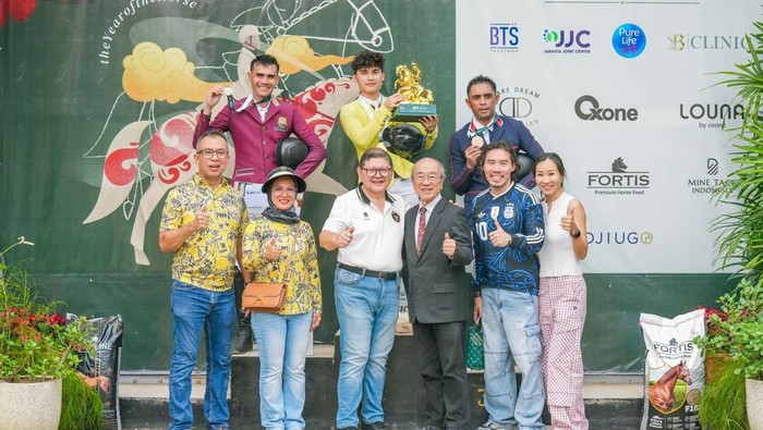 Atlet berkuda Nusrtdinov Zayan Fatih wakili Indonesia di Youth Olympic Games 2026. (dok.pribadi)