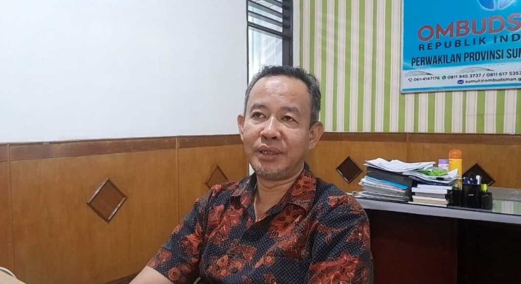 Kepala Perwakilan Ombudsman RI Provunsi Sumut, Herdensi Adnin. (Dewi Syahruni Lubis/Sumut Pos)