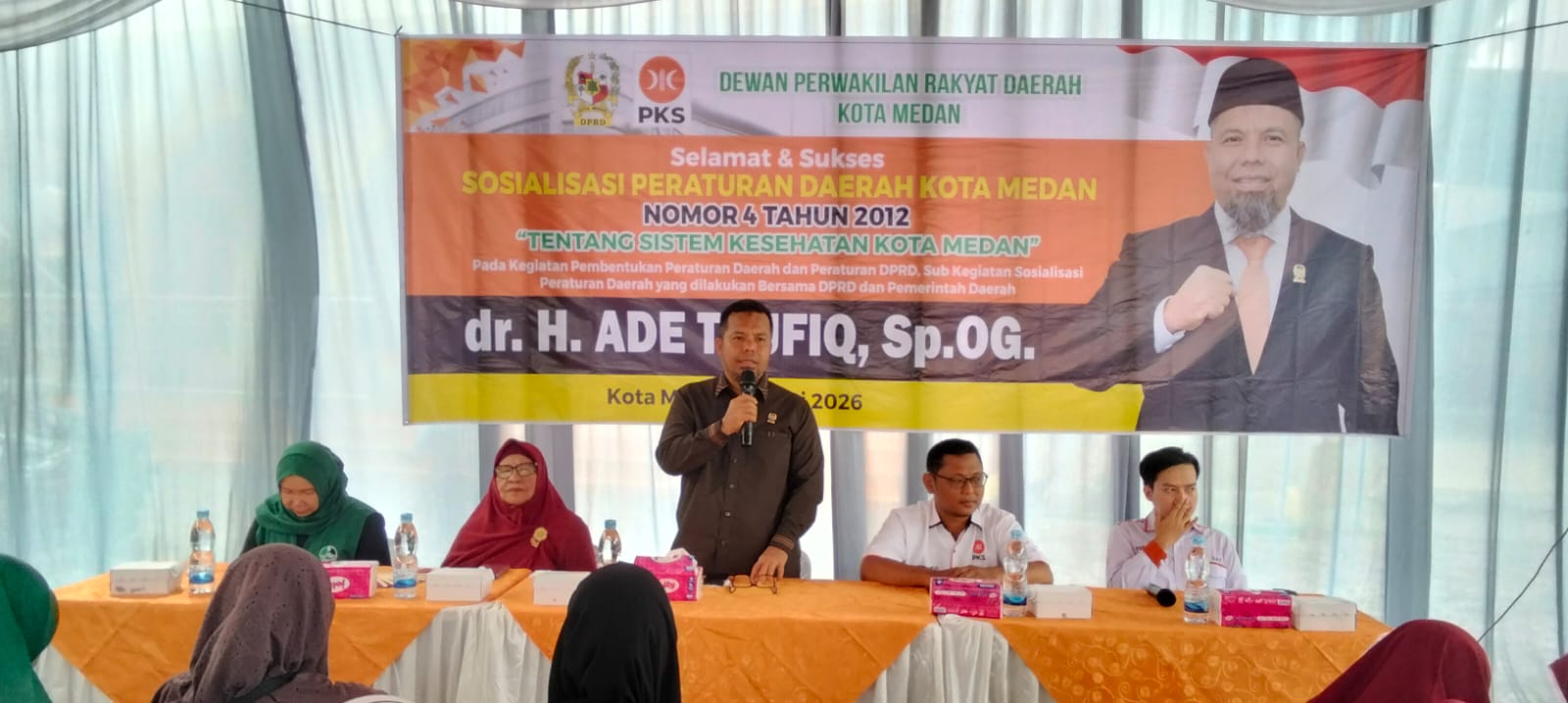 Gelar Sosperda Sistem Kesehatan, dr Ade Taufiq: Jangan Takut untuk Cek Pap Smear!
