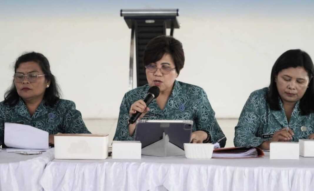 RAKOR: TP PKK Karo menggelar Rakor  Persiapan Monitoring Desa Percontohan.