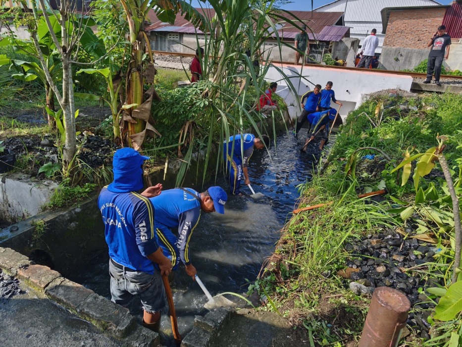 Gerakan ASRI Digelar Serentak di Lima Kecamatan, Pemko Binjai Fokus Bersihkan Drainase