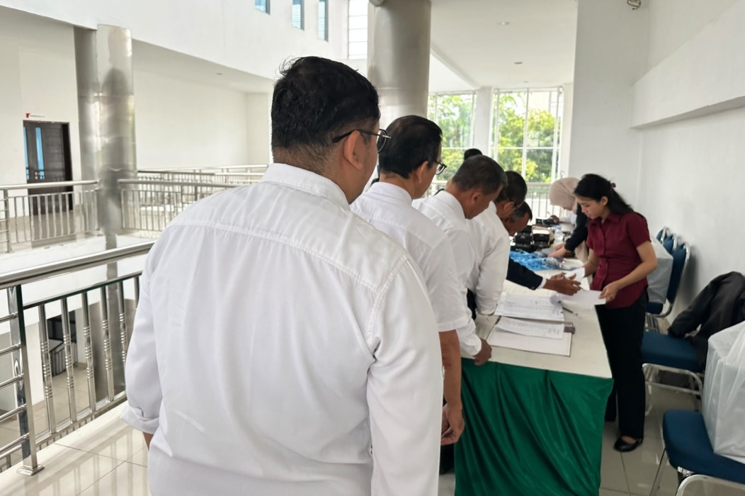 50 Calon Komisioner KPID Sumut Jalani CAT di USU