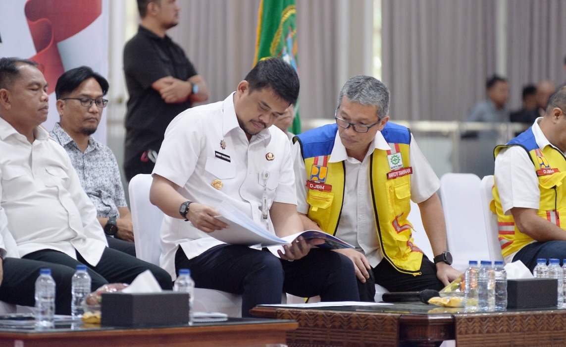 Bobby Nasution Hadiri Peresmian 1.151 Km Jalan Inpres, Empat Ruas di Sumut Turut Diresmikan