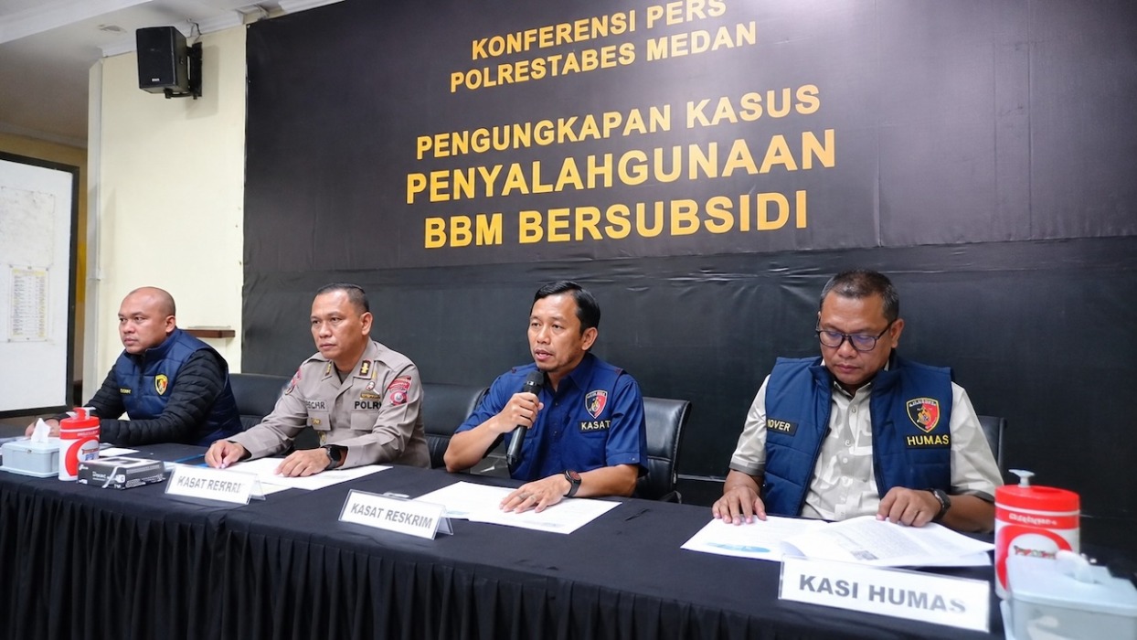Polrestabes Medan Bongkar 9 Kasus Mafia BBM Subsidi, Modus GPS Palsu dan Tangki Modifikasi