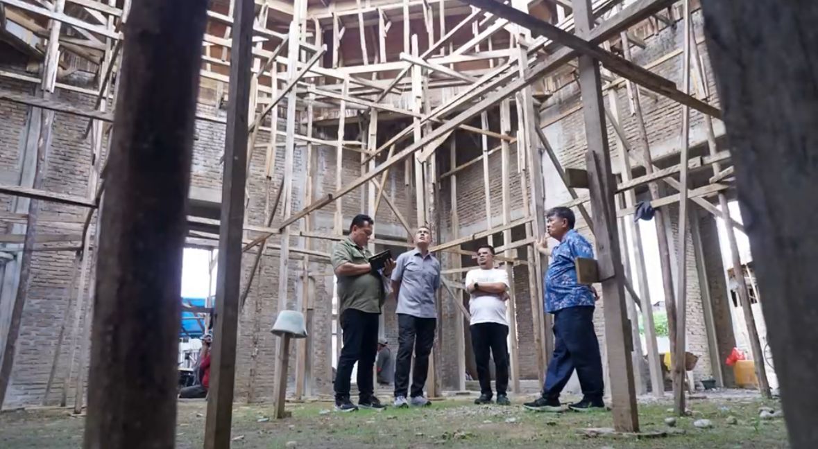 Bangun Masjid Lafran Pane, Badko HMI Sumut Apresiasi Ijeck